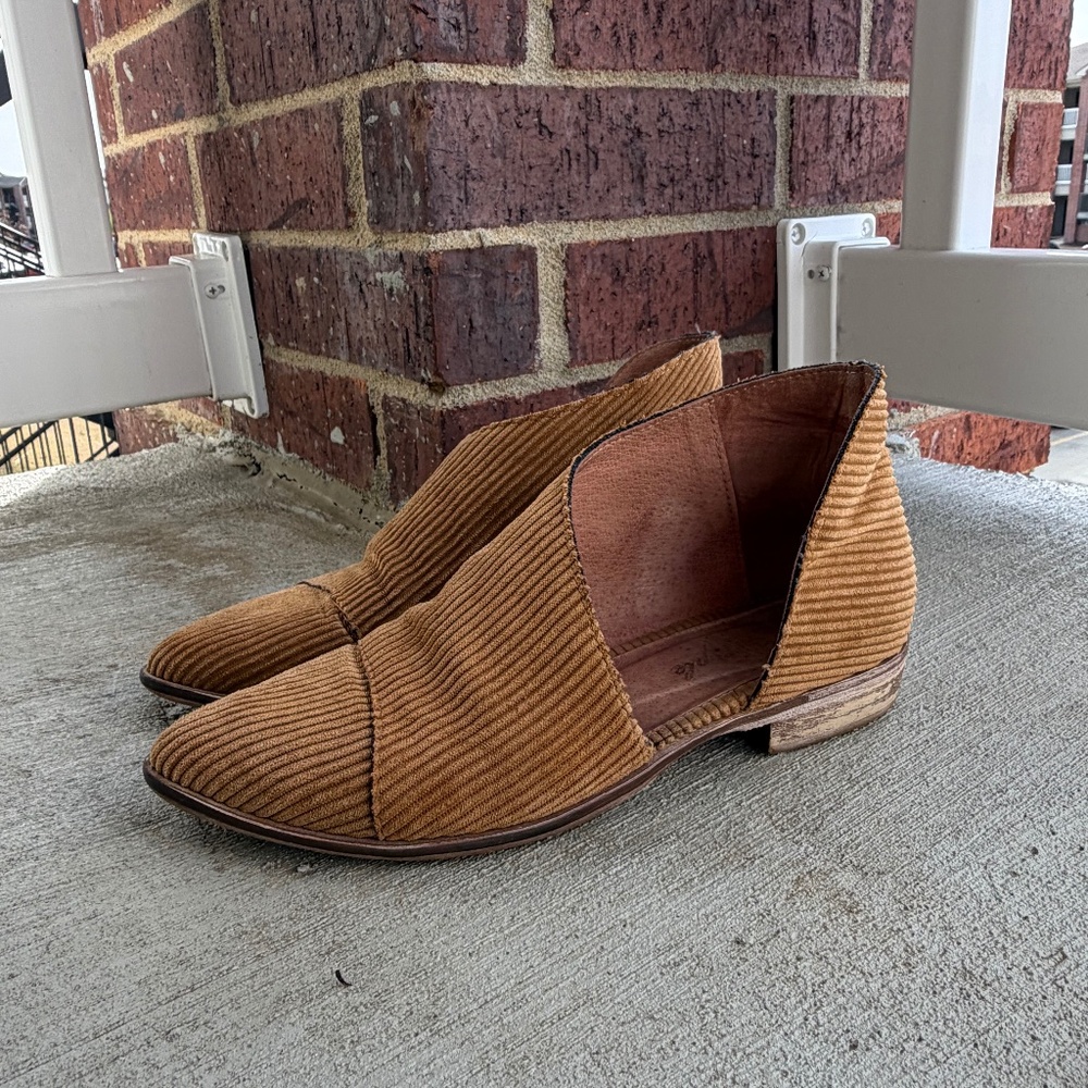Free People Corduroy Royale Flats